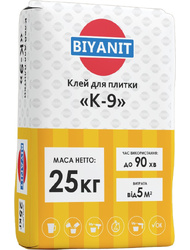 Клей для плитки К-9
