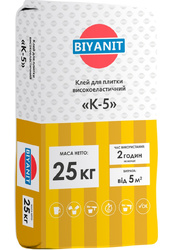 Клей для плитки К-5